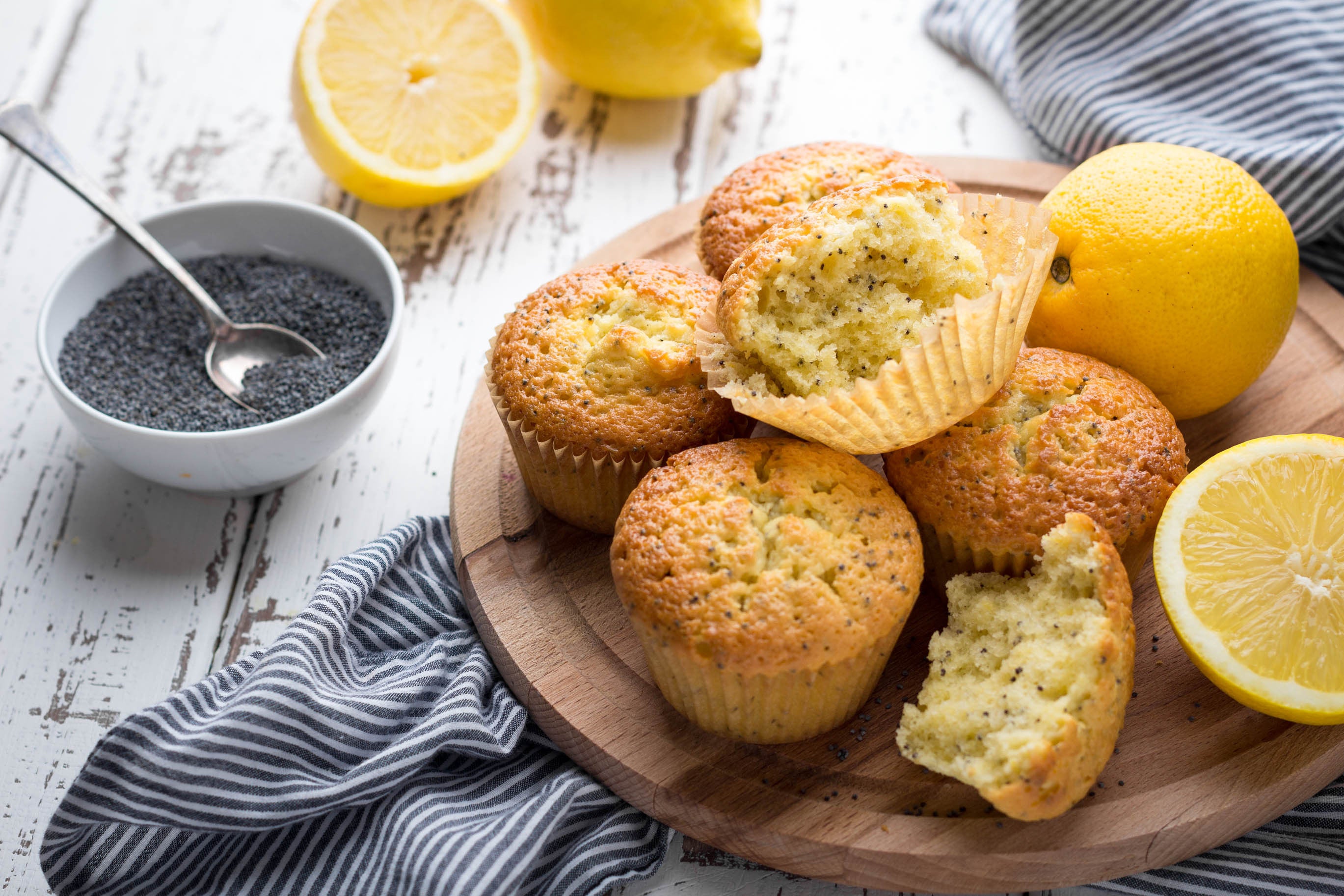 Milkman Milk Lemon Poppy Seed Muffins