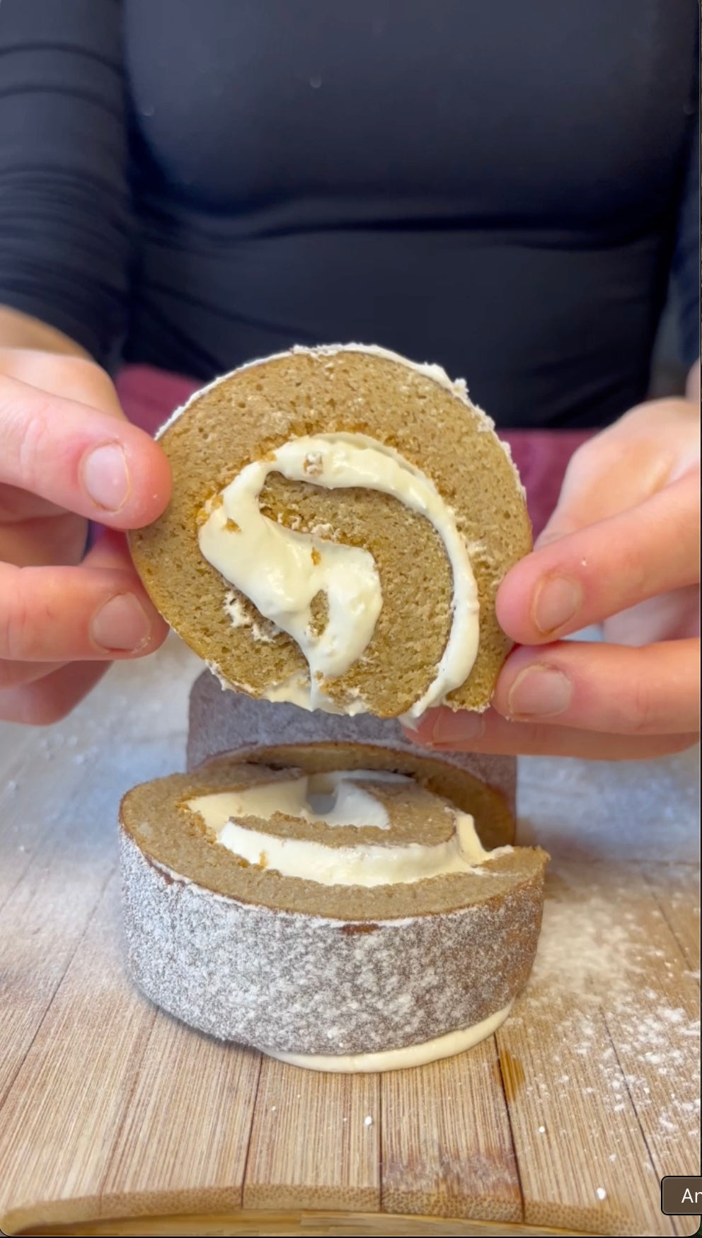 Chocolate Protein Swiss Roll