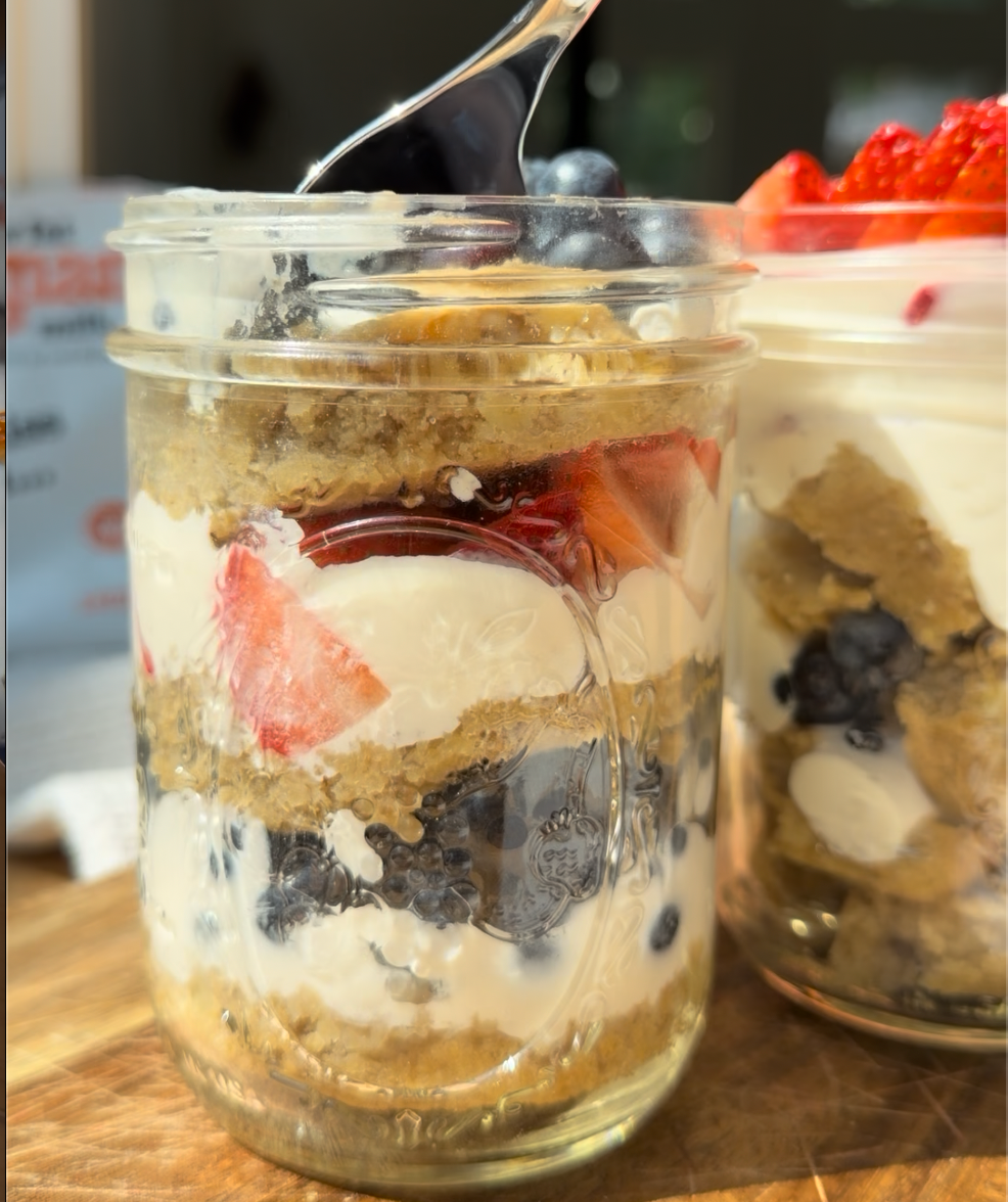 Red White and Blue Parfait