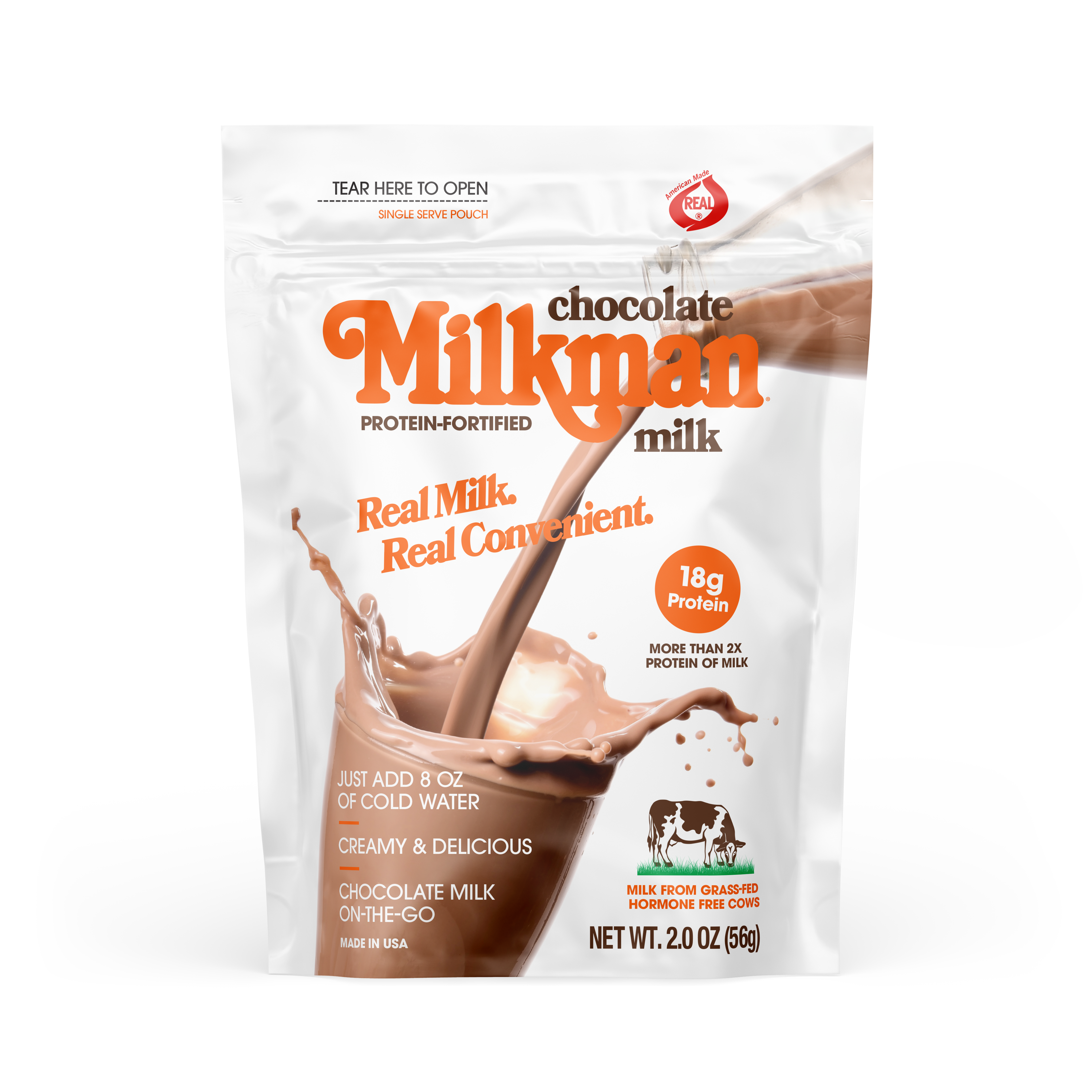 Chocolate Milk with 18g Protein – MilkmanMilk